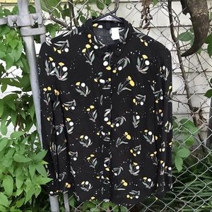 Floral Button Down